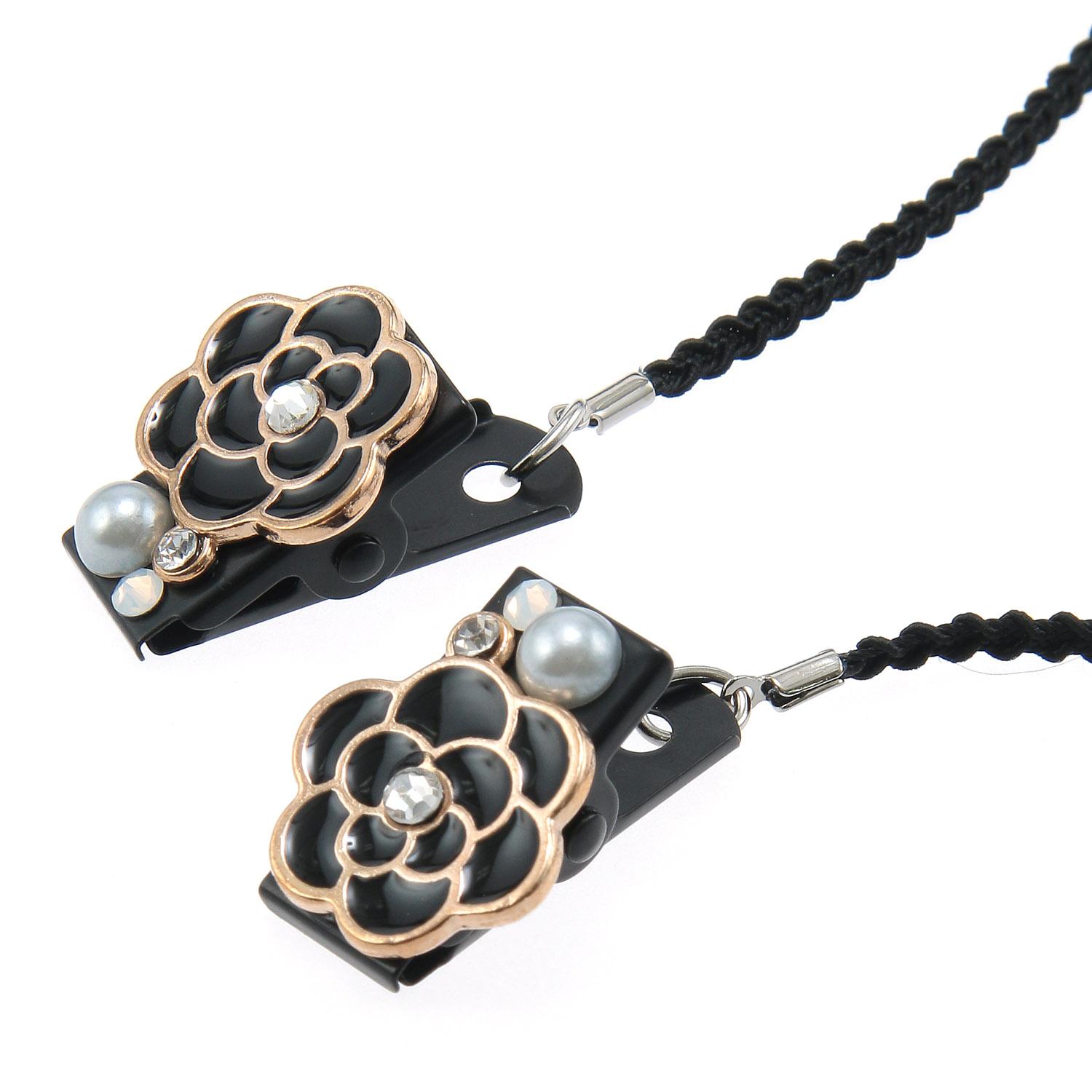 Made in Japan Hat Clip Camellia Pearl