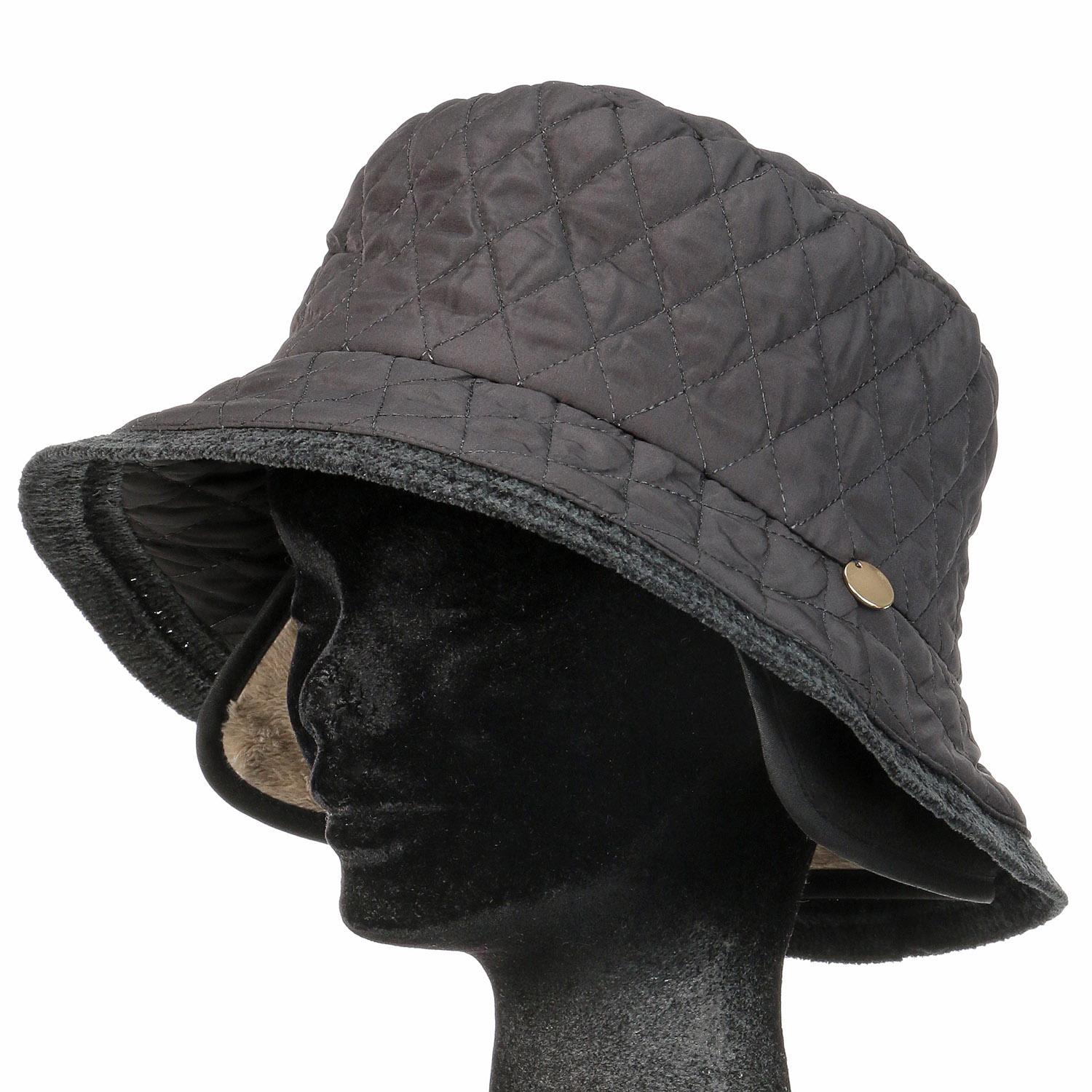 Earflap Quilted Down Hat