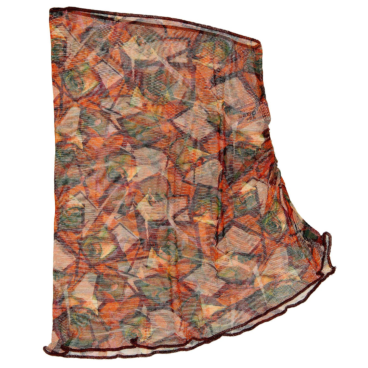 Silk Neck Cover Pattern