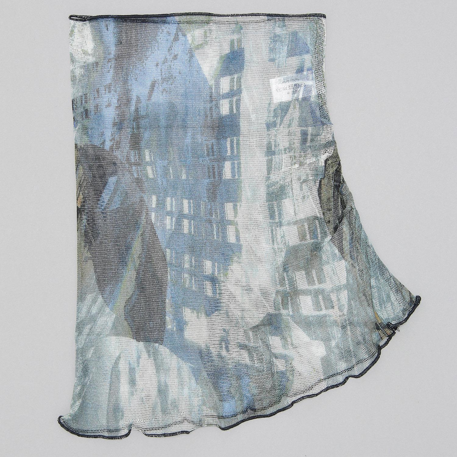 Silk Neck Cover Pattern