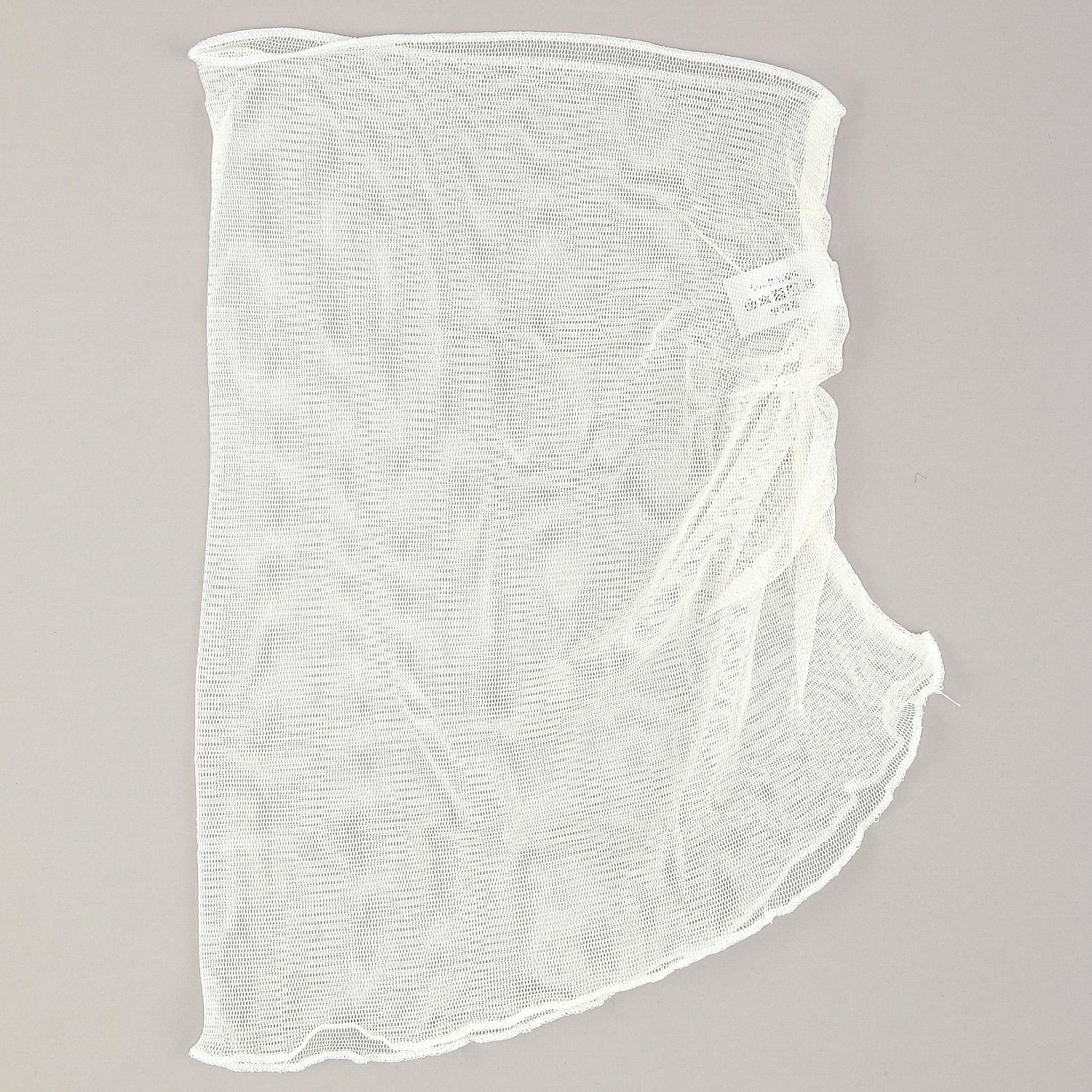 Silk Neck Cover, Solid Color, 10 White