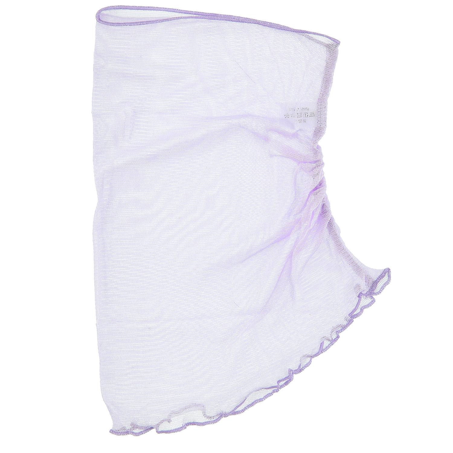 Silk Neck Cover, Solid Color, 80 Light Purple