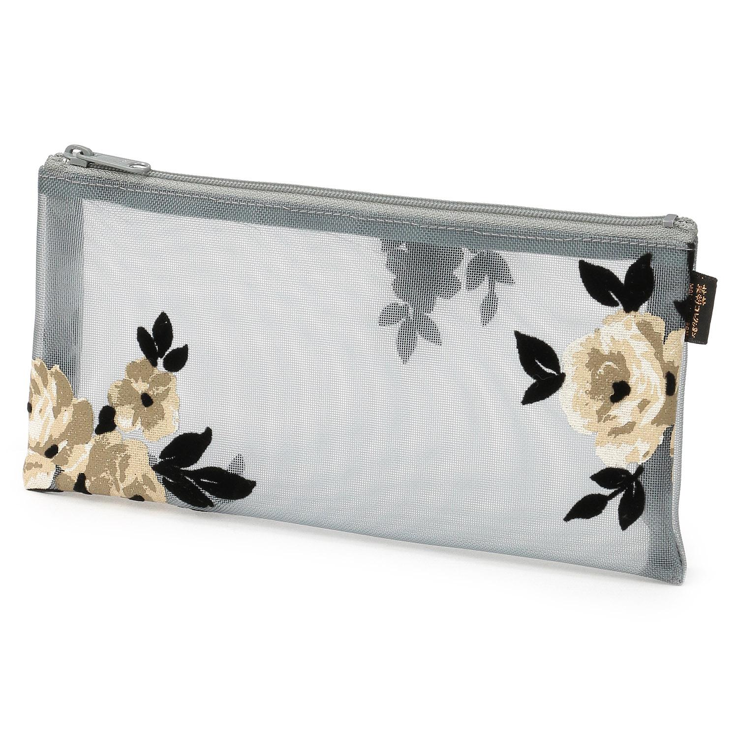 Tulle Flocky Horizontal Pouch