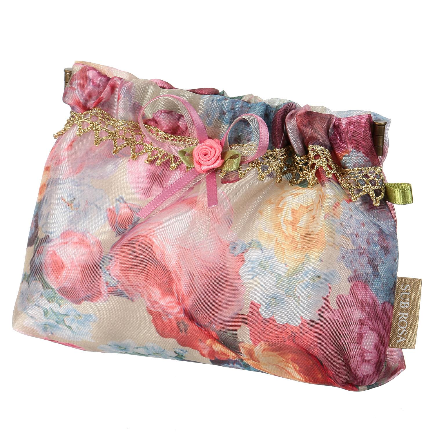 Organza Spring-Closure Pouch