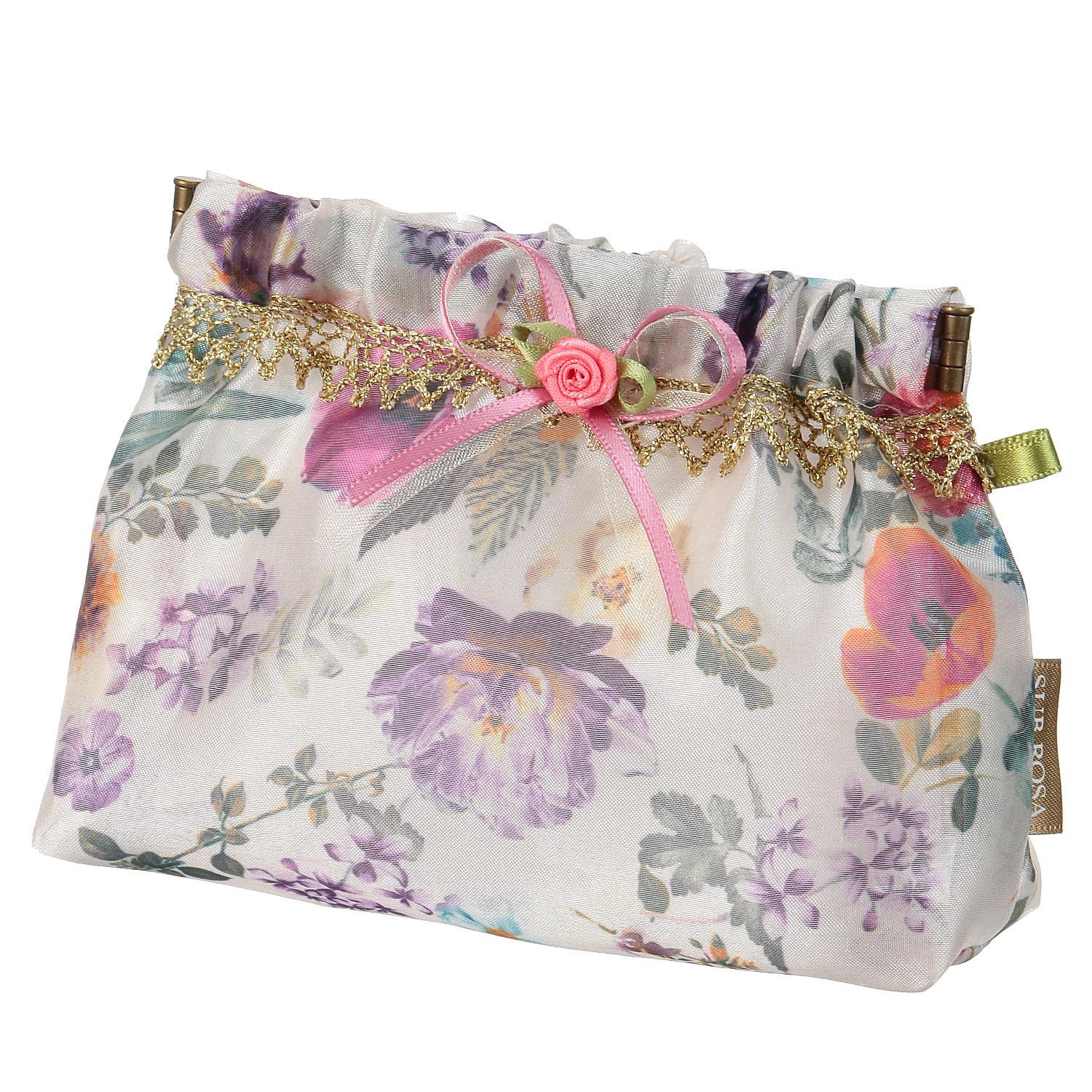 Organza Spring-Closure Pouch