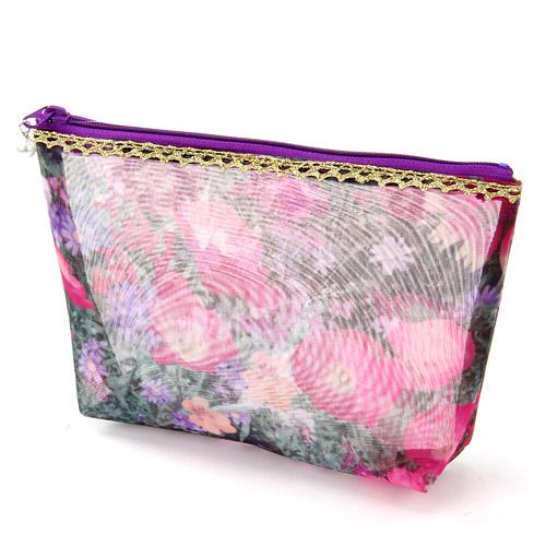 Pattern 03 Sold Out Gold Tape Mesh Pouch Medium 01 Light Black