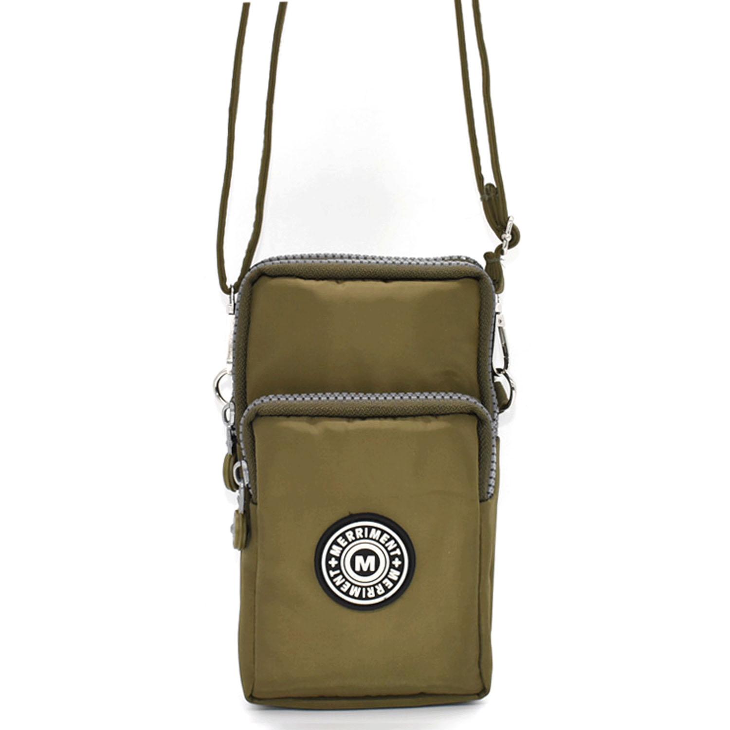 MERRIMENT Vertical Mini Shoulder Bag Green