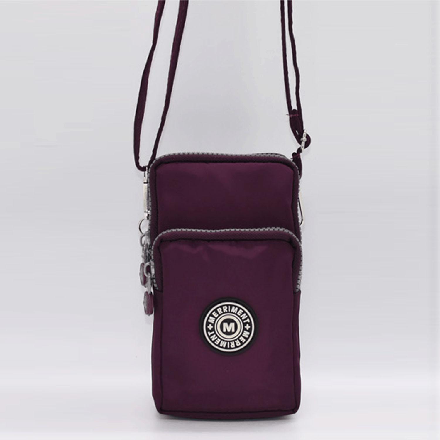 MERRIMENT Vertical Mini Shoulder Bag - Purple