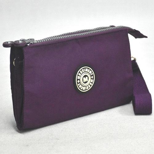 MERRIMENT Shoulder Bag Purse Purple