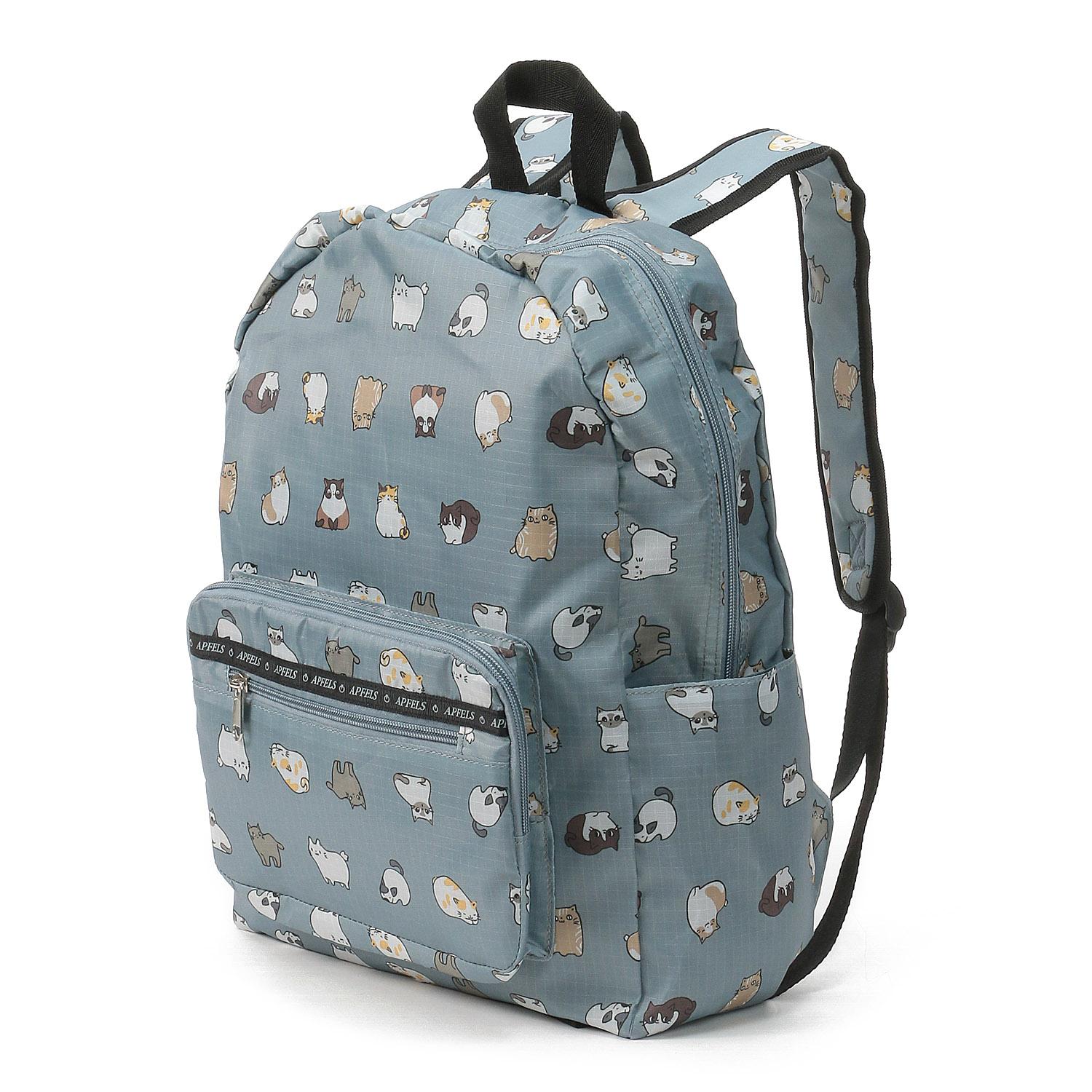 Meeting Cat Compact Backpack