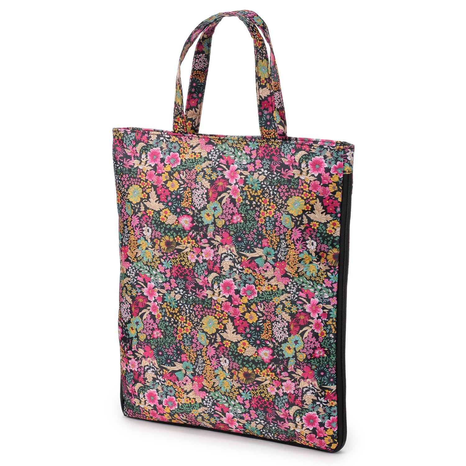 Flower Botanical Pattern A4 Expandable Vertical Bag