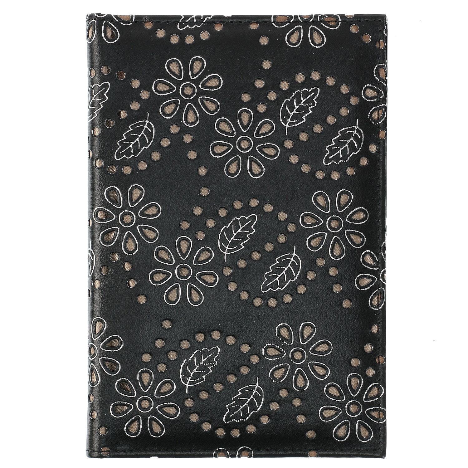 Flower Punching Health Insurance Card & Medication Record Case