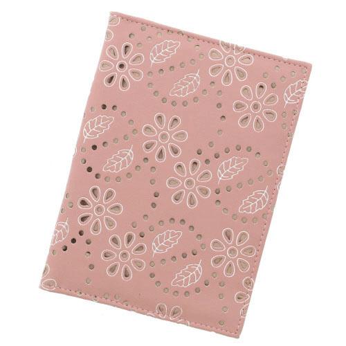 Flower Punching Health Insurance Card & Medication Record Case