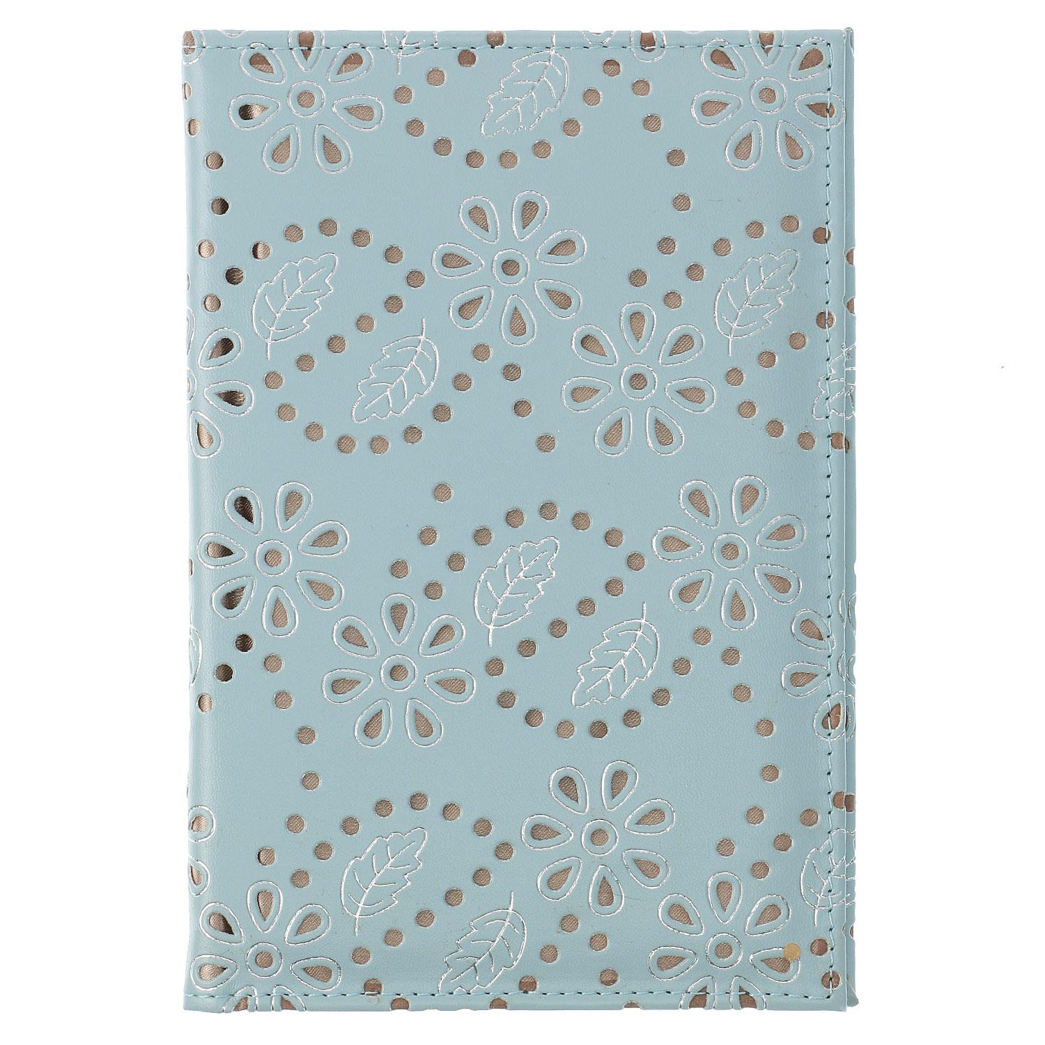 Flower Punching Health Insurance Card & Medication Record Case