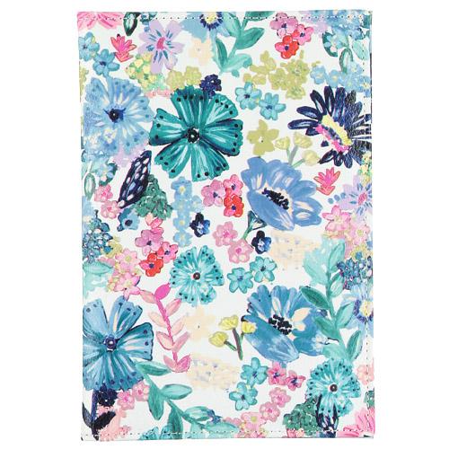 Hand-drawn Floral Pattern Health Insurance Card & Medication Record Case