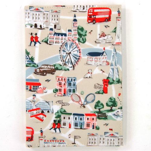 London Map Design Health Insurance Card & Medication Record Case
