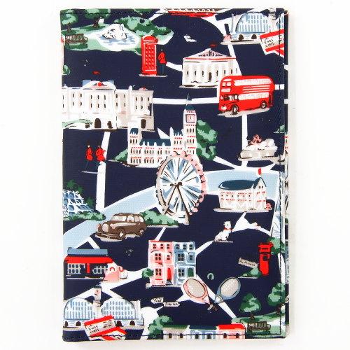 London Map Design Health Insurance Card & Medication Record Case