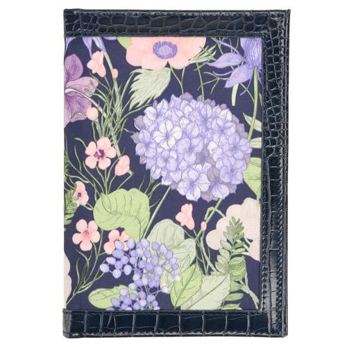 Botanical Print Fabric Health Insurance Card & Medication Record Case