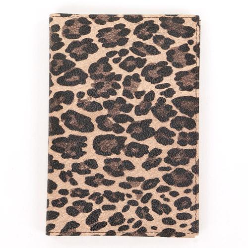 Leopard Print Health Insurance Card & Medication Record Case