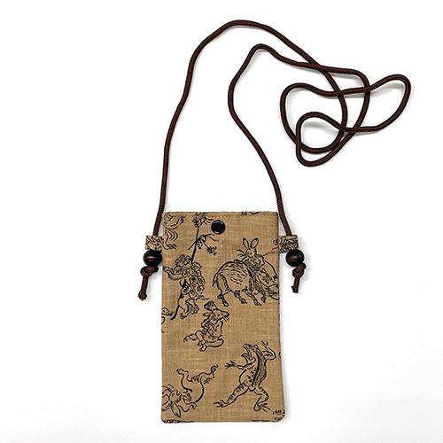 Bird and Beast Playful Paintings Smartphone Accessory Case*Brown