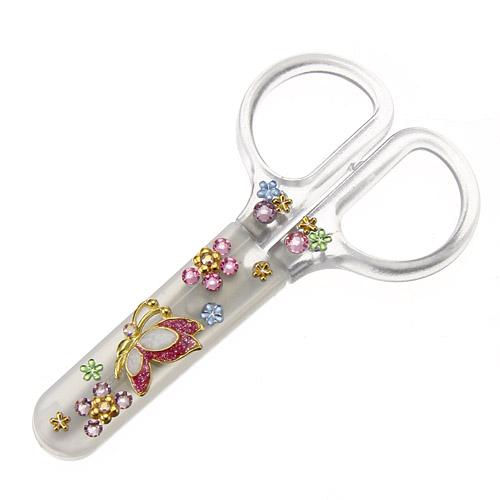 Decorative Scissors with Cap 0131 Butterfly