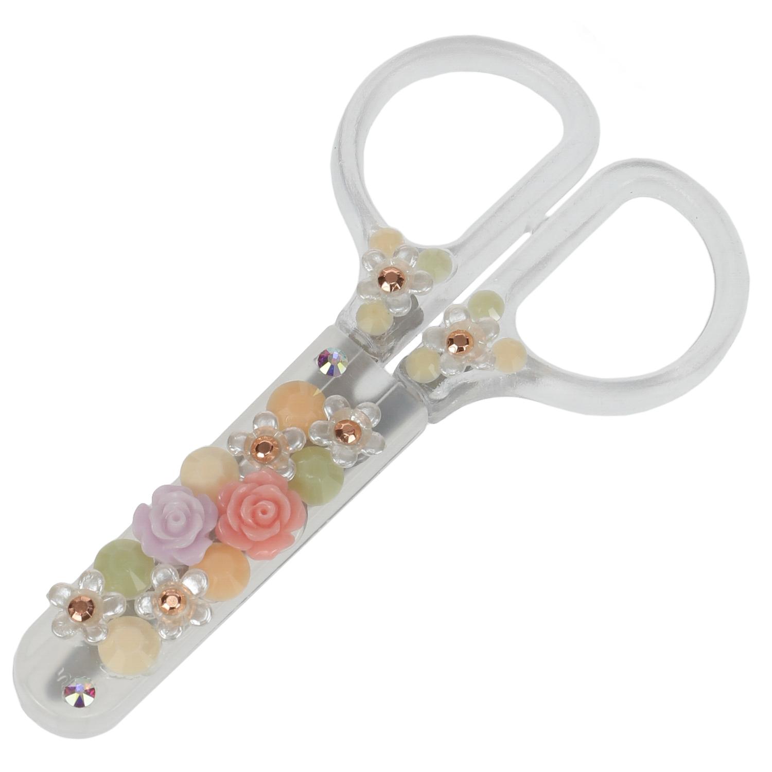 Decorative Scissors with Cap 0138 Pink Rose