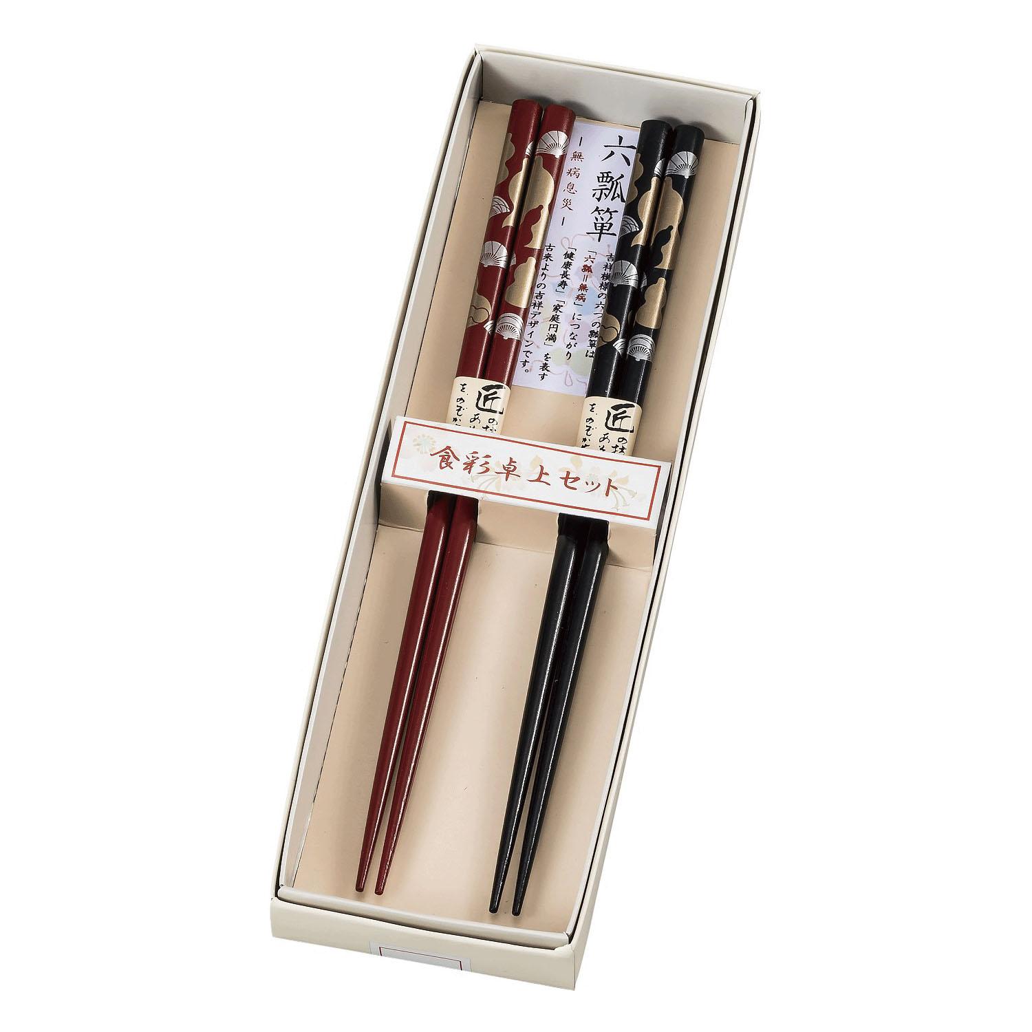 Pair of Chopsticks: Senroku Hyotan