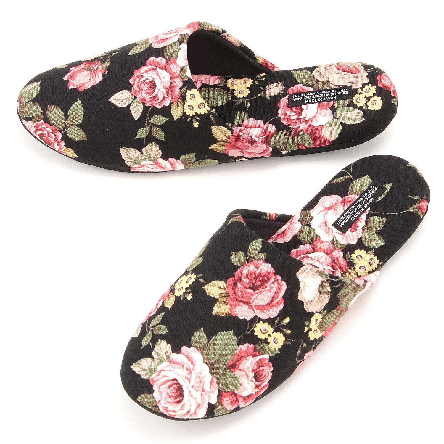 Elegant Rose Soft Slippers