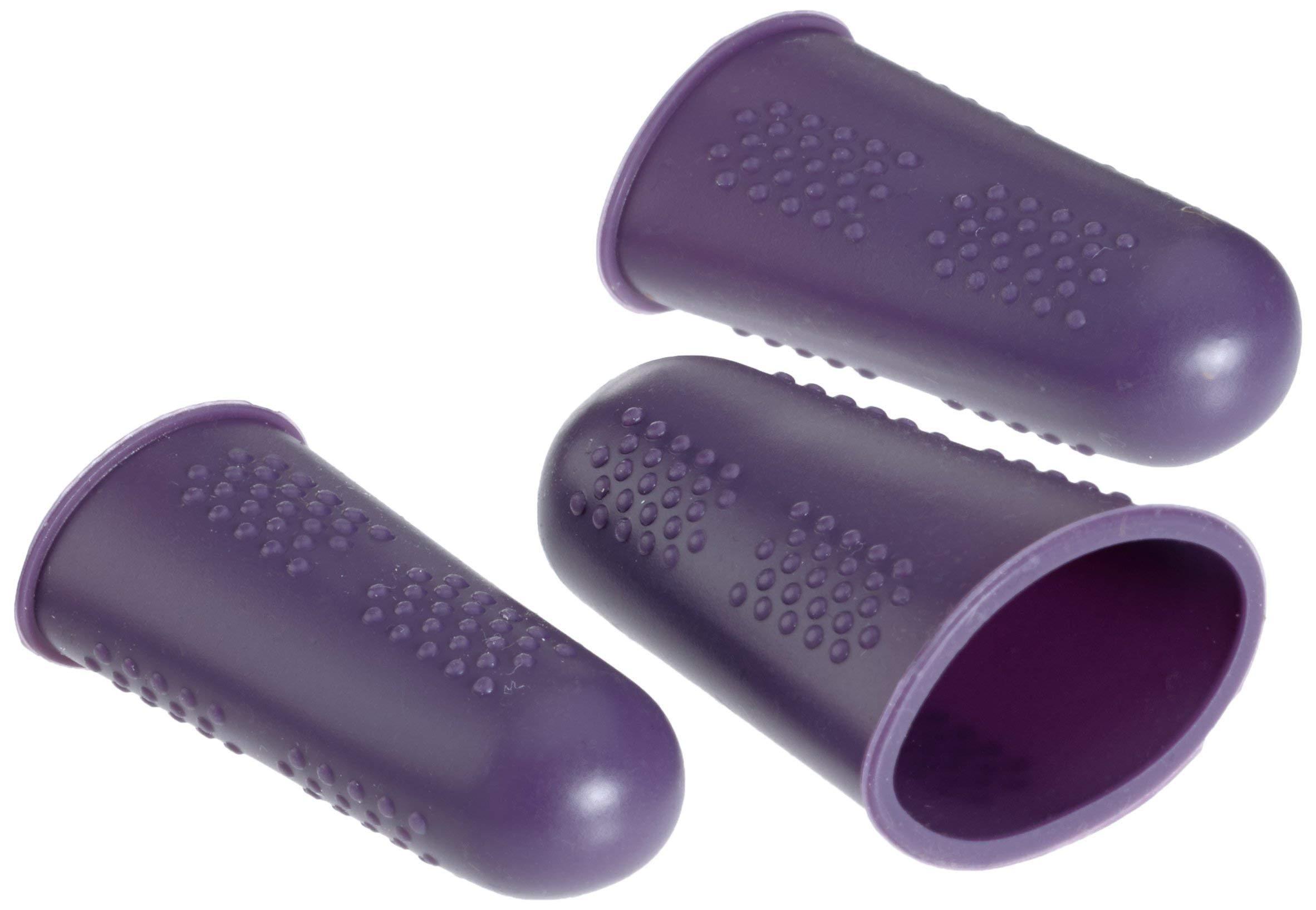 Prym Heat-Resistant Silicone Finger Guard Finger Sleeve 3-Pack PRM611914