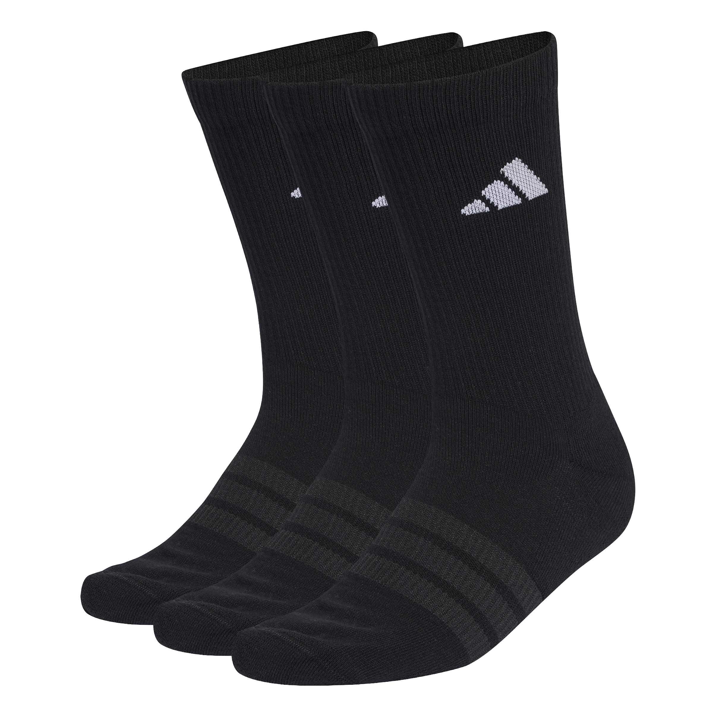 61_ESS Cushion 3P Crew Socks