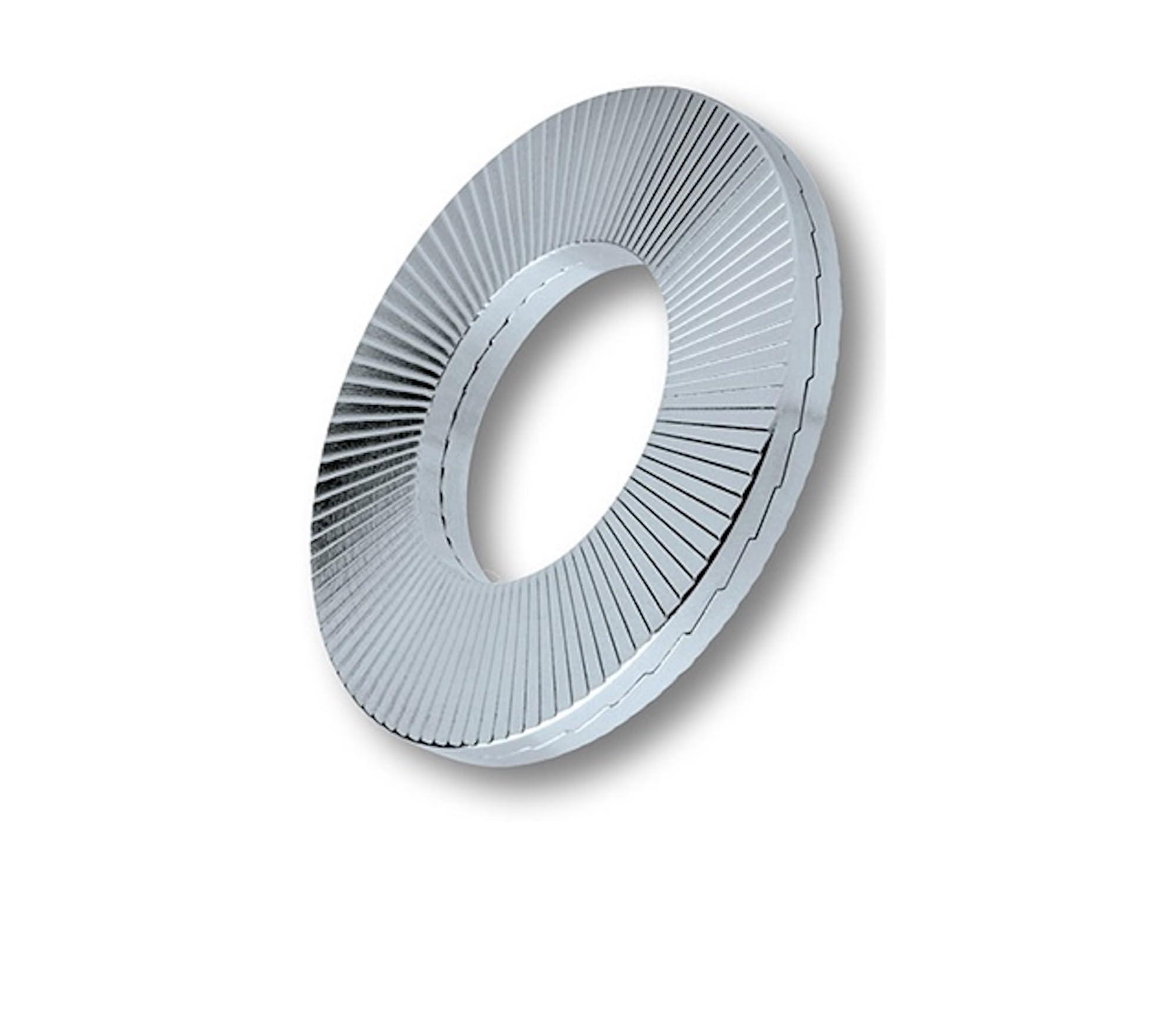 HEICO Wedge Lock Washer Stainless Steel (M4×9.0 Wide) HLB-4S (1 Set of 4)