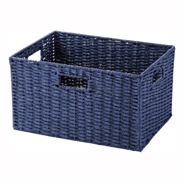 Tidorisangyou Basket Multi Product Size (approx.): W36 x D26 x H20 cm Paper Basket Full Type Navy CH04830