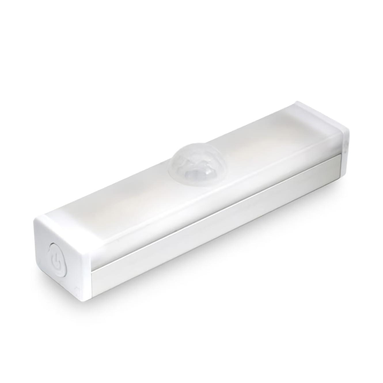 Japan Trust Technology USB LED Bar Light 3-Color Switching Constant On & Motion Sensor · Color Adjustment · Dimming Function · Battery Included 10cm LEDBARSBT10-3C