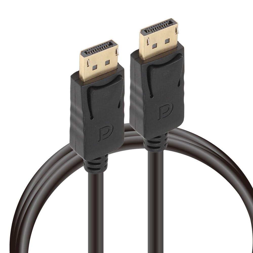 Japan Trust Technology DisplayPort Cable 4K/60Hz Compatible Ultra HD Compatible 3m JTDISP4K-3M-BK