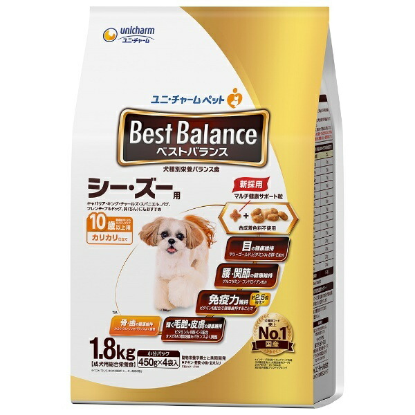Best Balance Dog Food Crispy Texture For Shih Tzu 10+ Years Old 1.8 Kilograms (x 1)