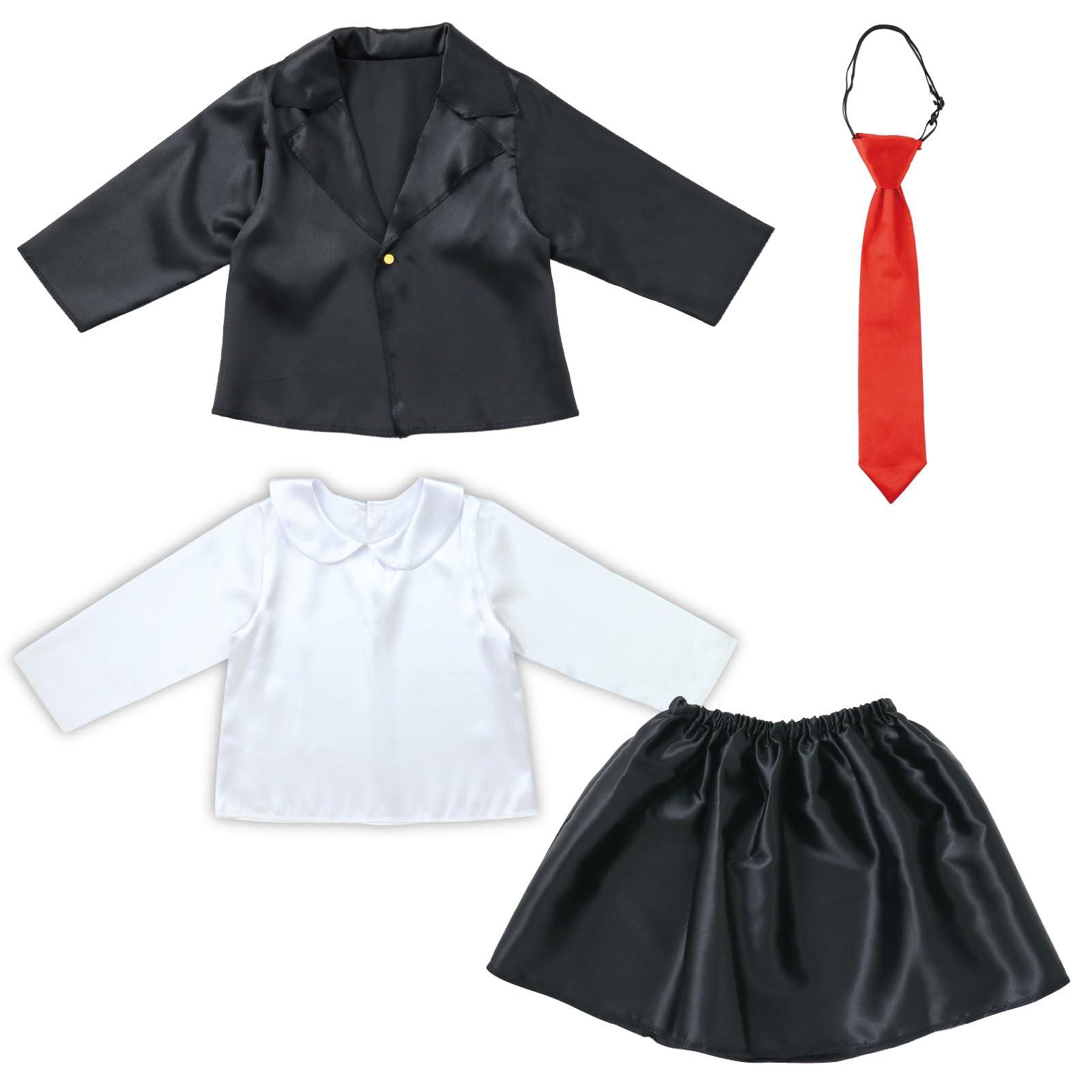 Kids Cosplay Costume Jacket Set Skirt