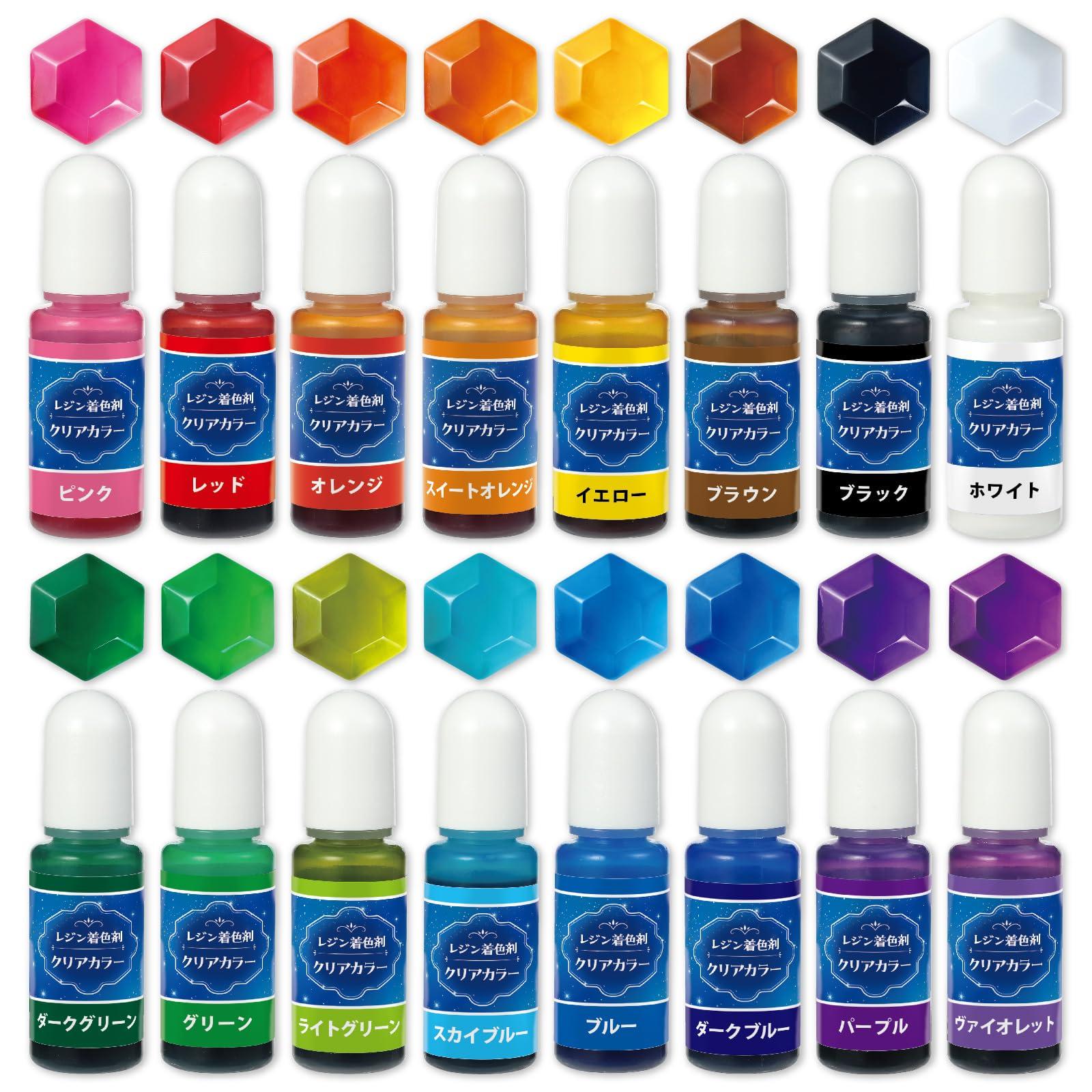 Artec Resin Colorant Transparent Color 10ml × 16 Colors
