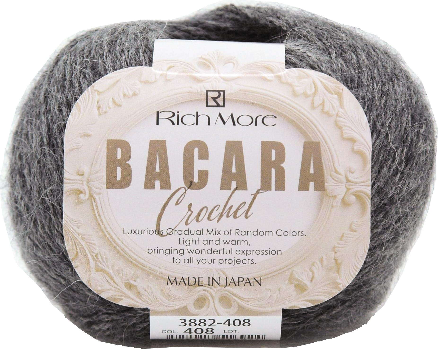 Hamana Richmore Yarn Baccara Crochet Medium Weight COL. 408 Multi-Color Type 40g approx. 168m 3882