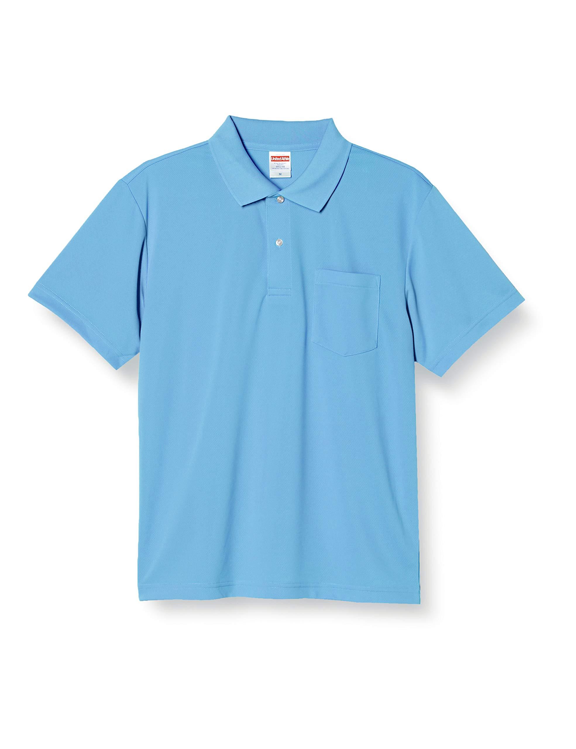 [United Athle] 4.1oz Dry Polo with Pocket Men's 591201 Turquoise Blue Japan XL (Equivalent to Japanese size XL)