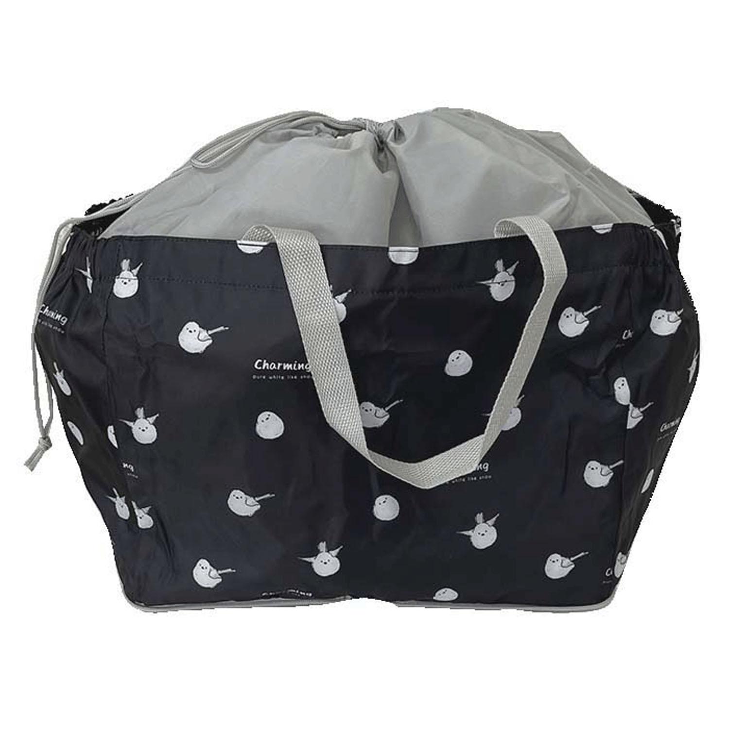 Insulated Shopping Tote: Long-tailed Tit