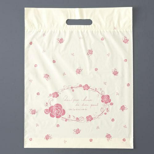 [Heads] Handbag with Oblong Cutout Romantic Sweet Rose-SS (100 sheets) RO-4