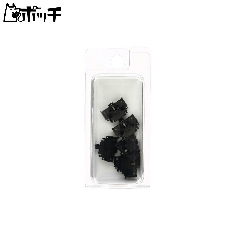 TOMYTEC TOMIX N Gauge Close-Coupled TN Coupler 6-Pack SP Black 0336 Model Railroad Accessories