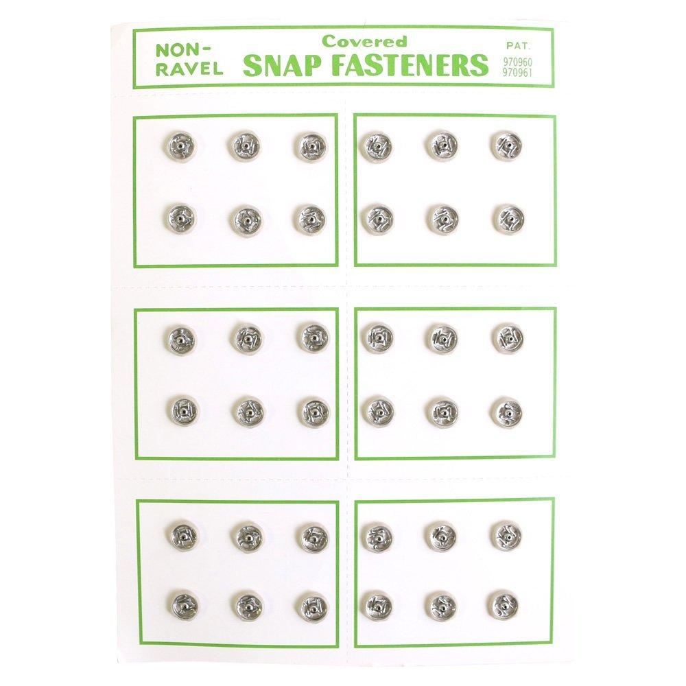 Nippon Chuko NBK Silk Snap Buttons 36-Piece Pack φ7mm Beige FSLK-7-41