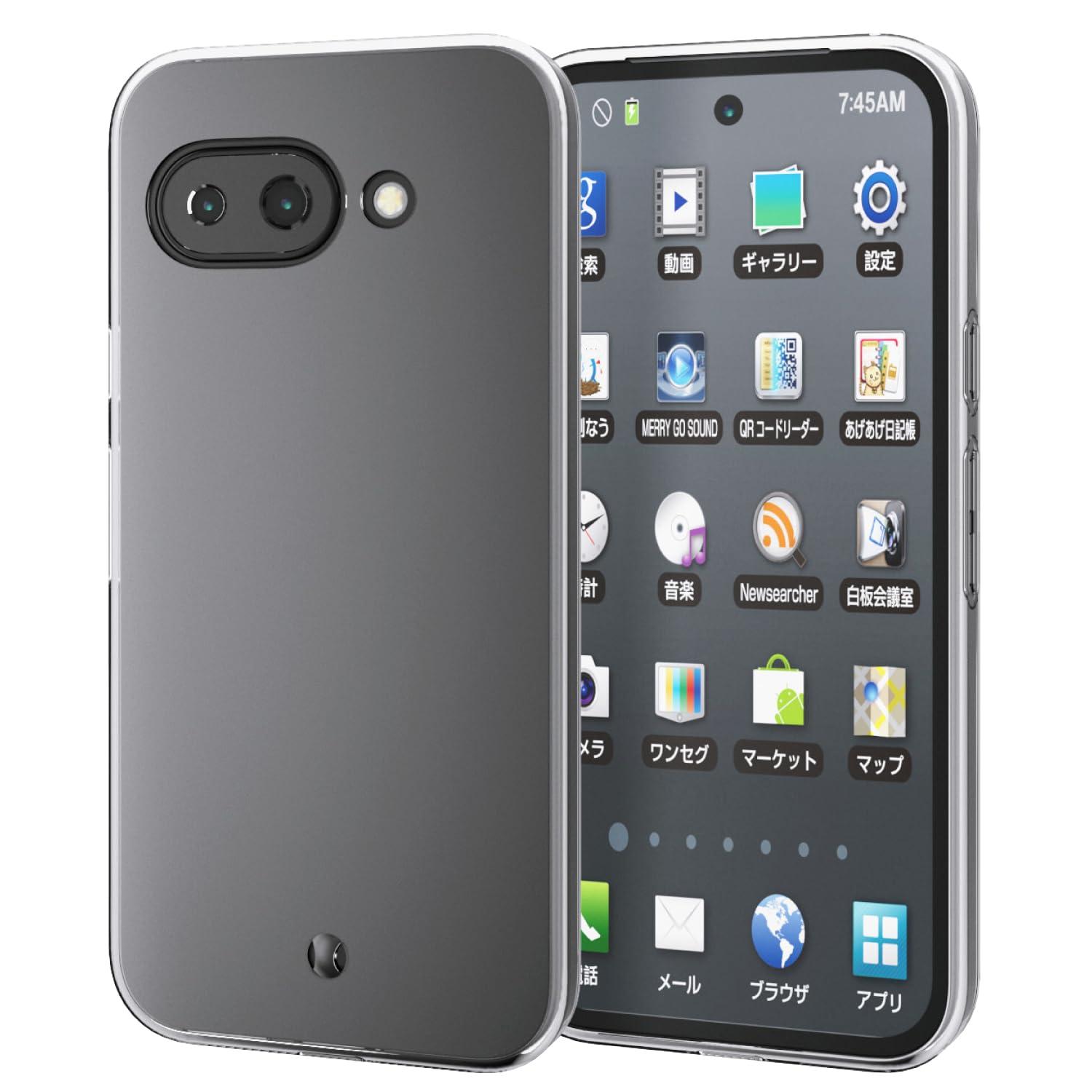 ELECOM Google Pixel 9a Soft Case Clear PM-P251UCTCR