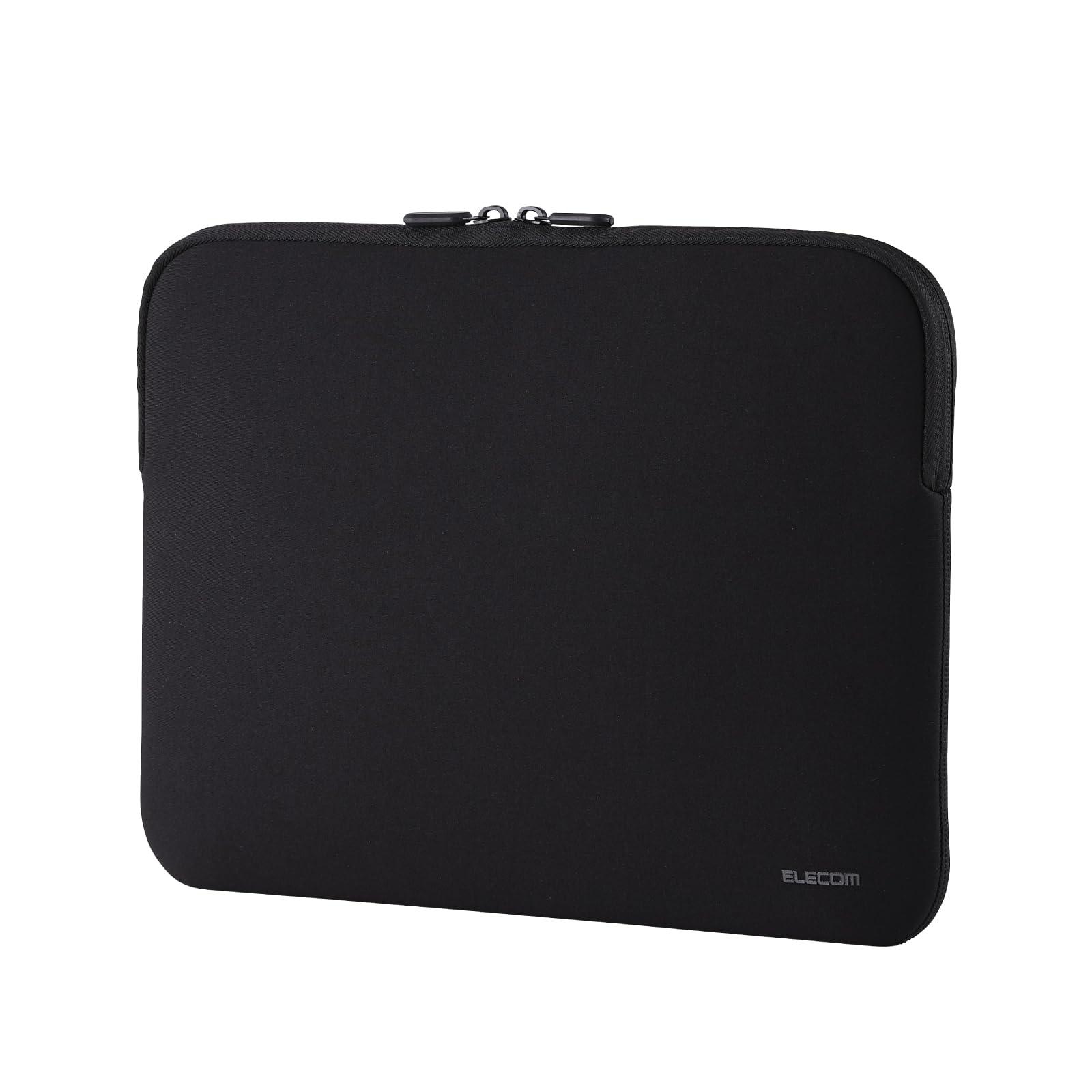 ELECOM Inner Bag for 13.3-inch Notebook PC Protects from Scratches and Dirt Slim Black BM-IBTHNP13BK