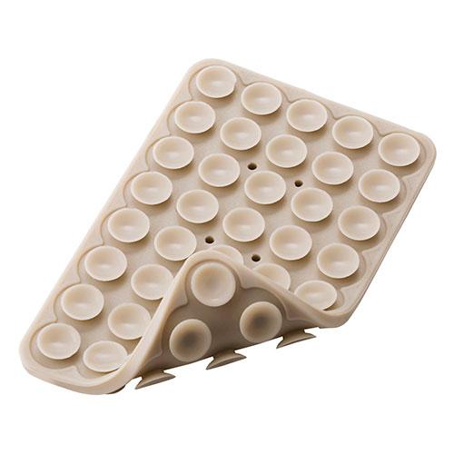ELECOM TakoPita Suction Cup Smartphone Pad Beige P-TKPTSUC01BG