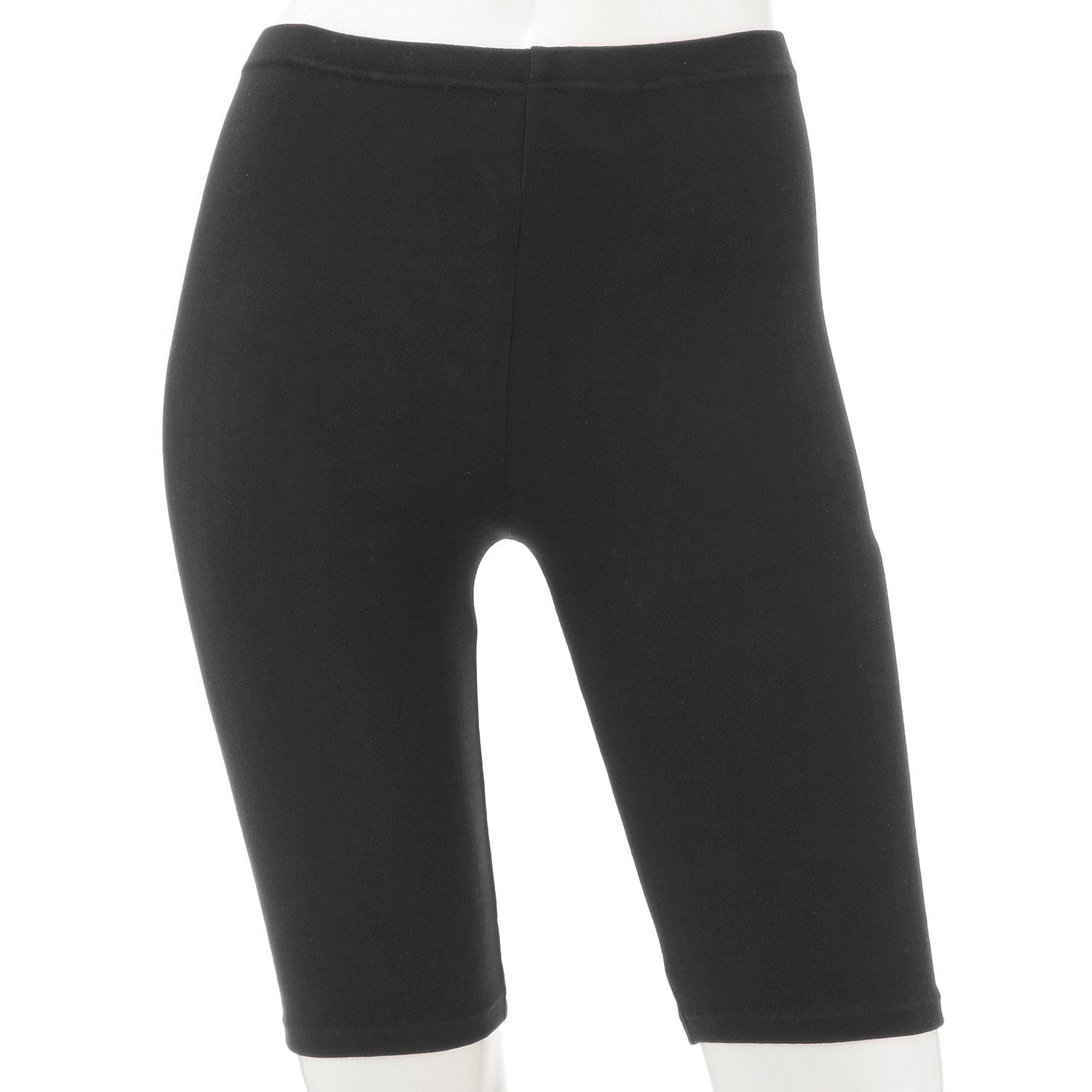 Warm-Up Cute Peach Fleece 5-Inch Length Black M