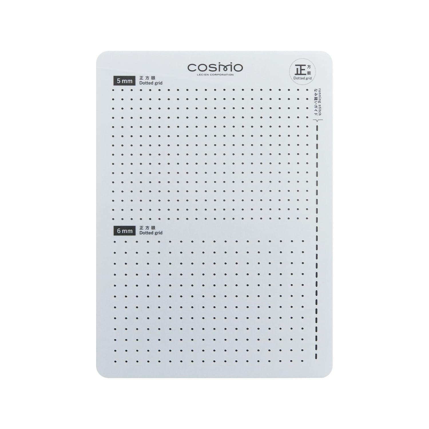 COSMO Sashiko Template Square Grid 5mm+6mm No.412402