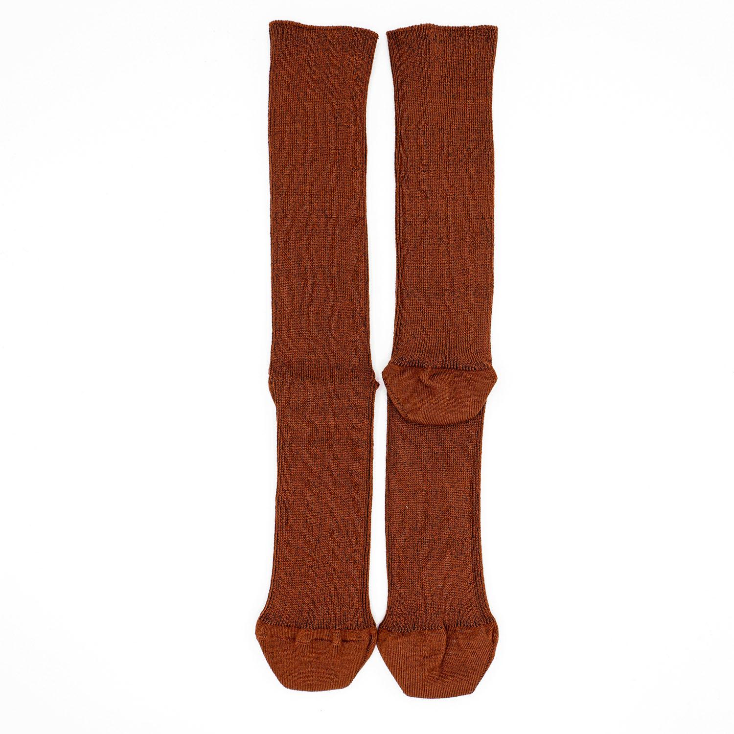 Cotton Stress-Free Socks Terracotta
