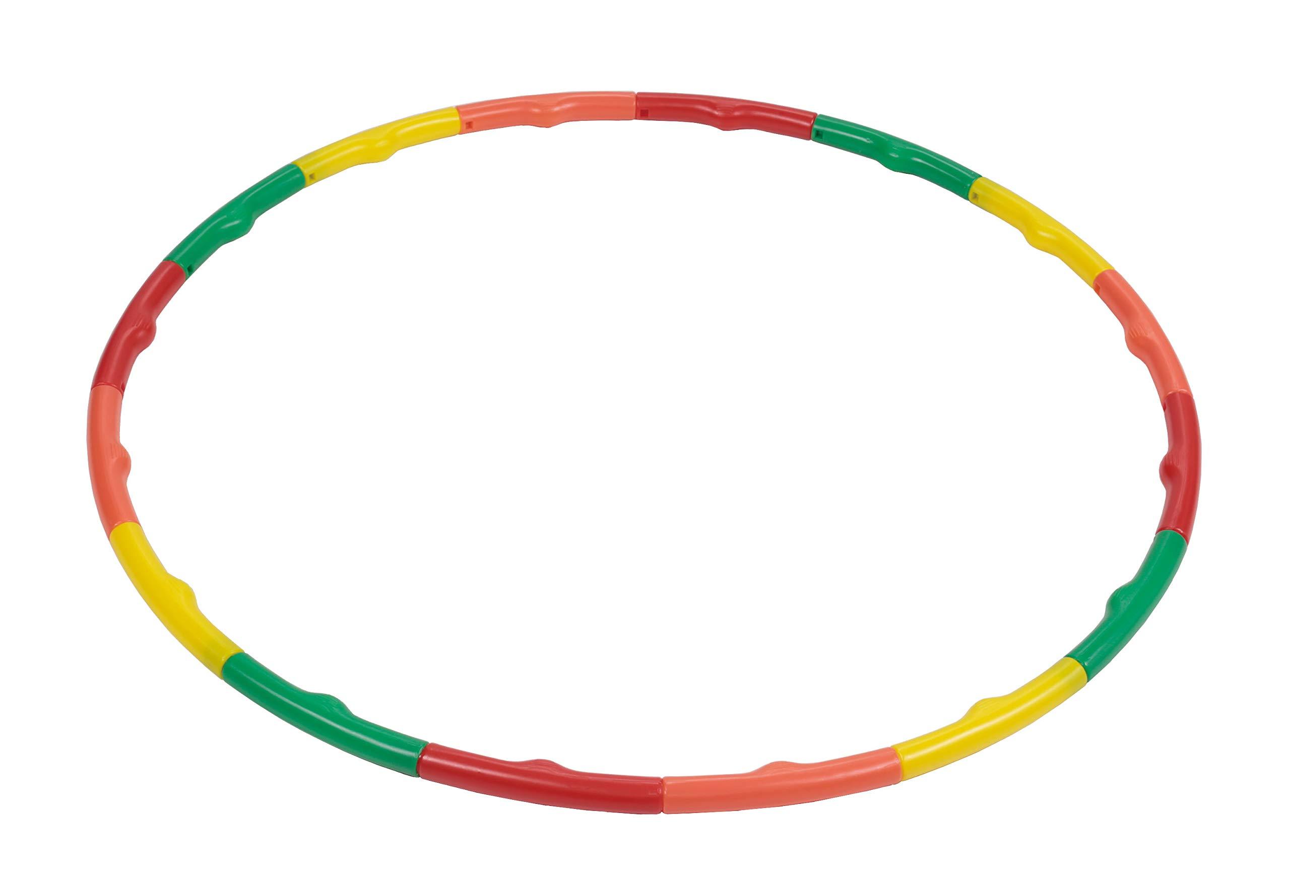 CAPTAIN STAG Diet Exercise Fitness Hula Hoop 16-Piece Set Diameter 77cm Joint-Type Waist Slimming Vit Fit UR-850